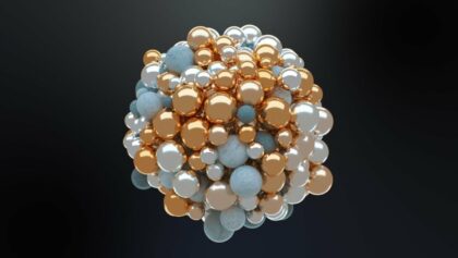 C4D Abstract Spheres Cinema 4D Tutorial Free Project