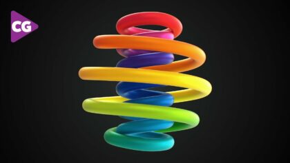 C4D Looping Spiral Cinema 4D Tutorial Free Project