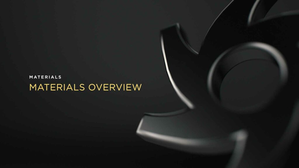 01 Materials Overview