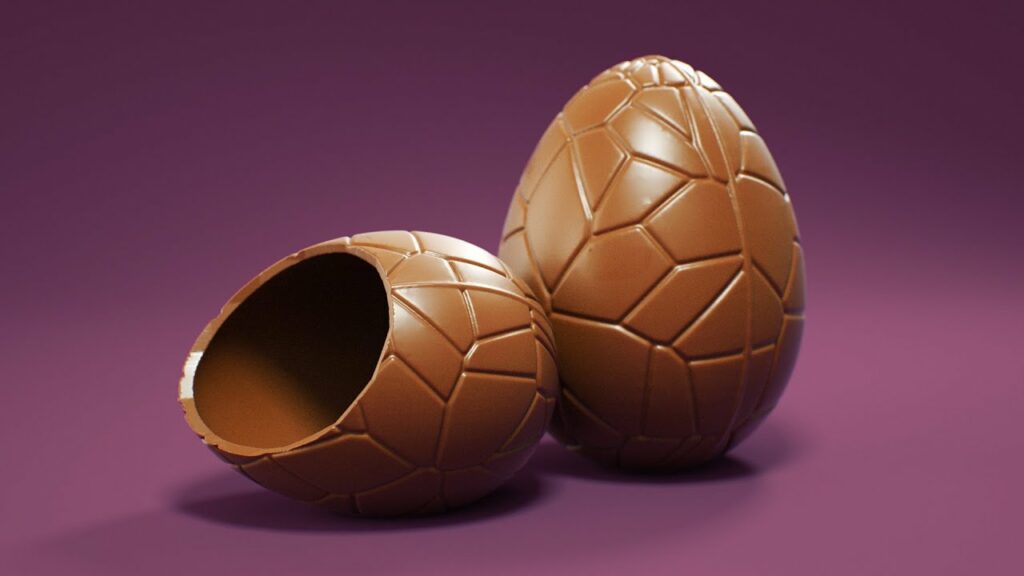 C4D Easter Egg Modeling Cinema 4D Tutorial Free Project