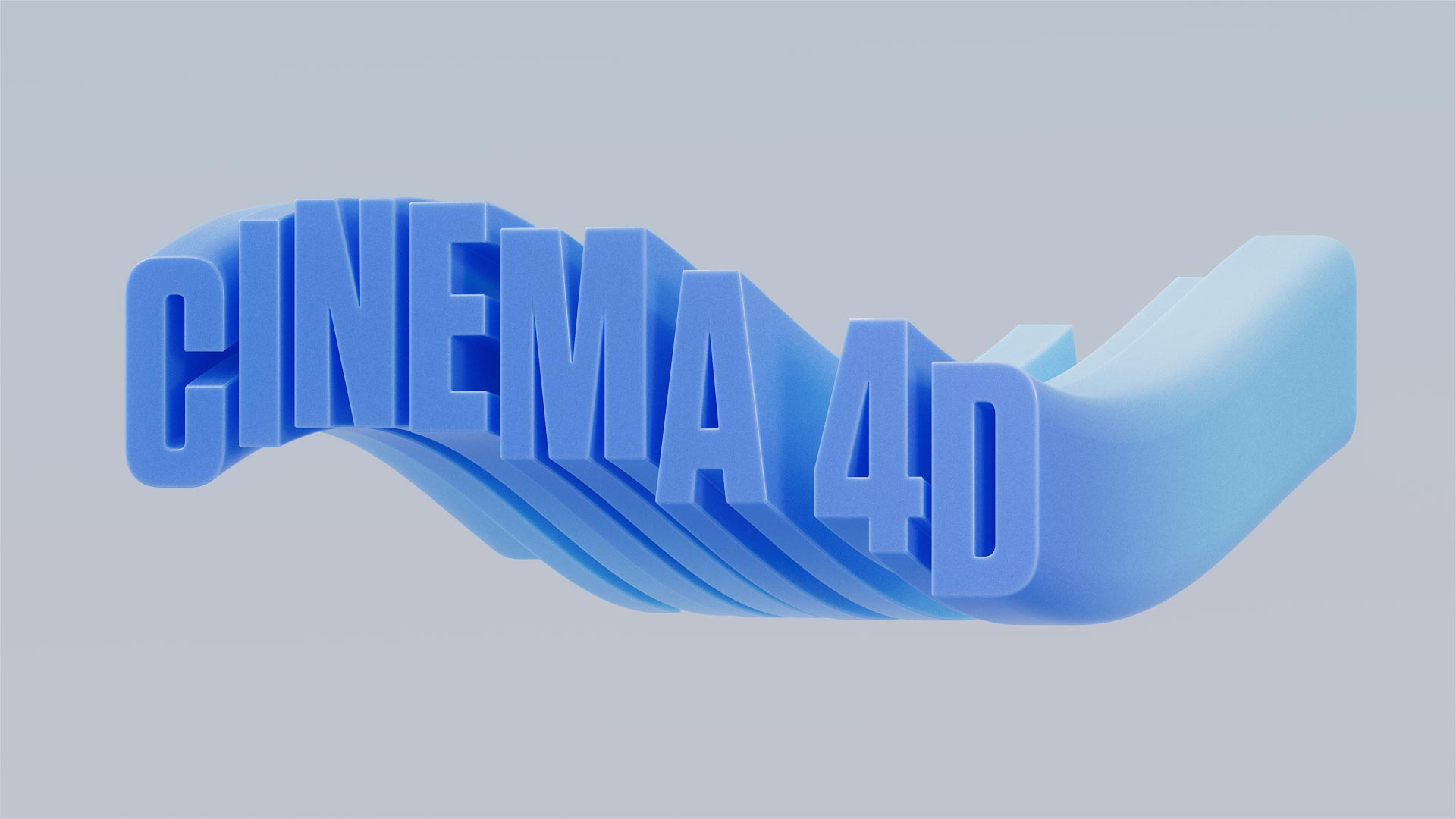 Cinema 4D Wavy Text Effect 1