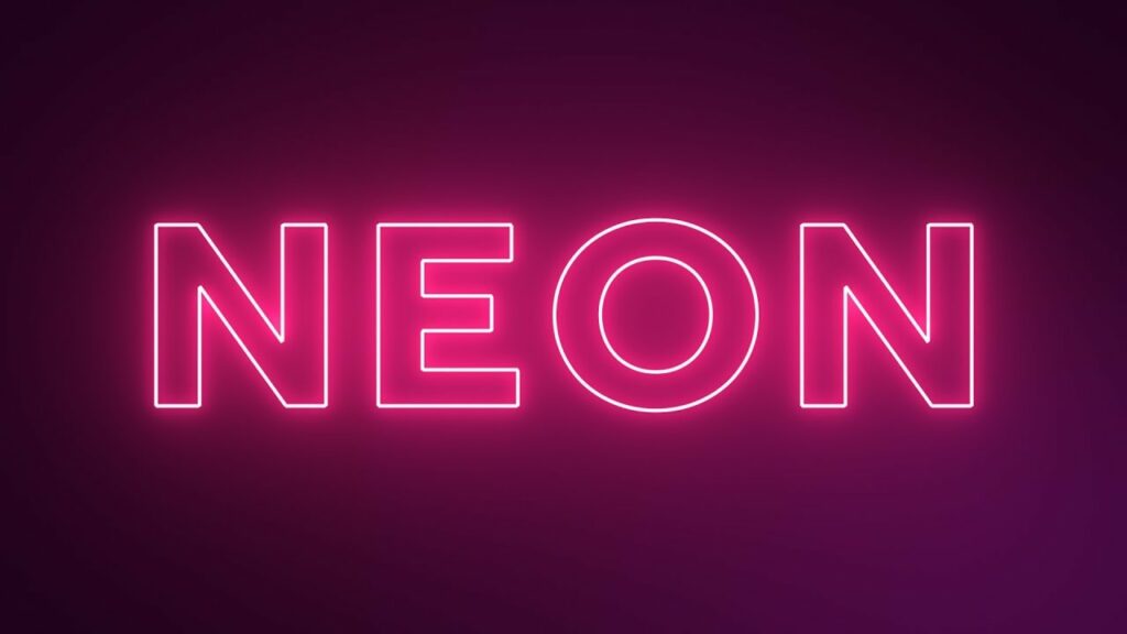 Neon Text Effect After Effects Tutorial Free Project