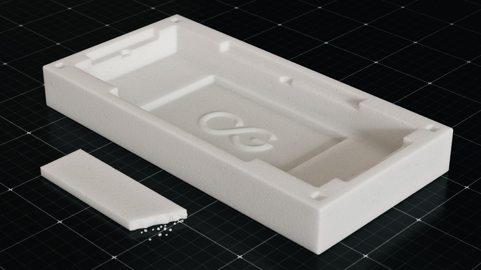 Styrofoam or Polystyrene in Cinema 4D v2