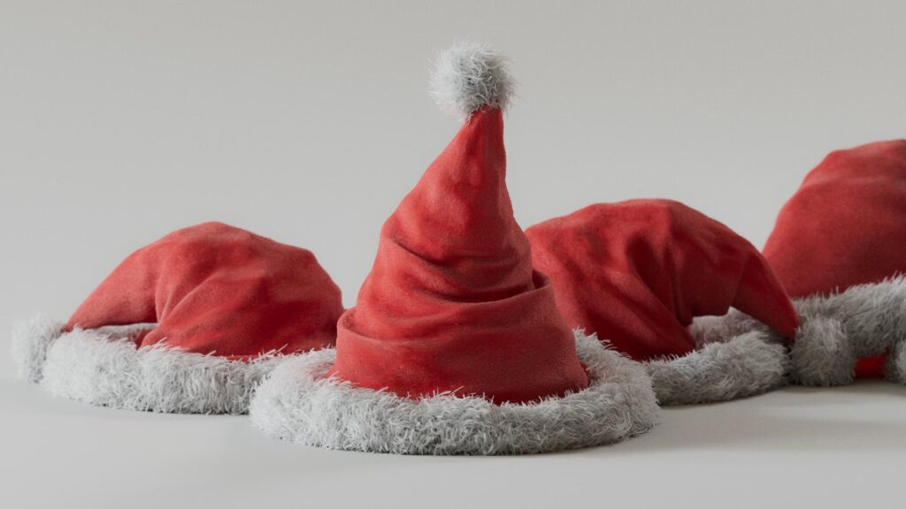 Cinema 4D Santa Hat