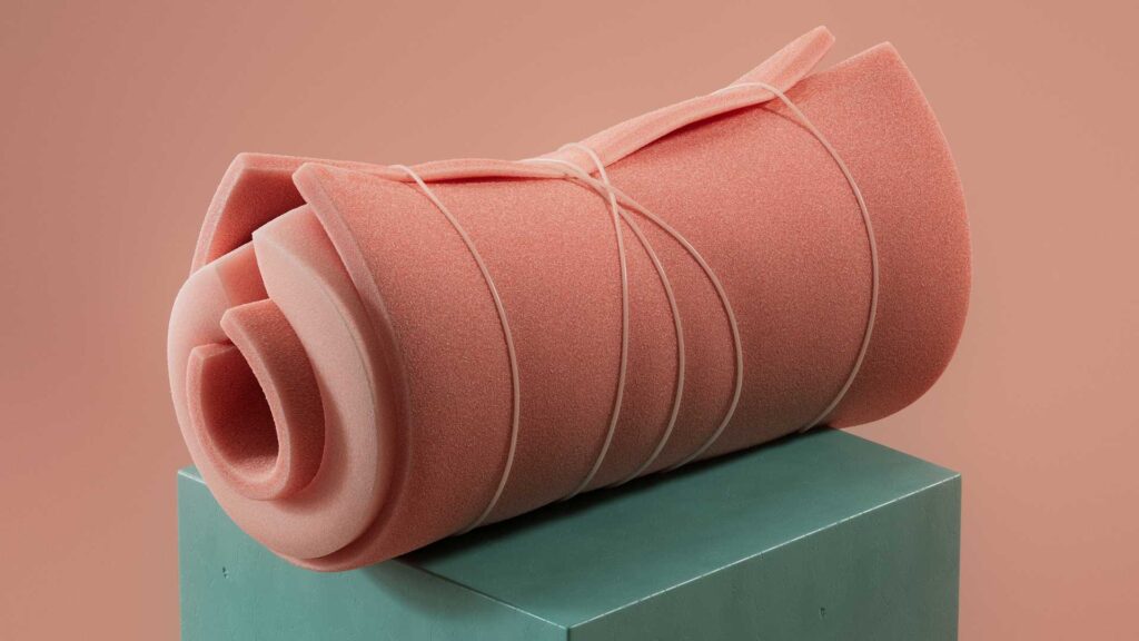 Wrapping Cloth Foam Roll v2 Redshift